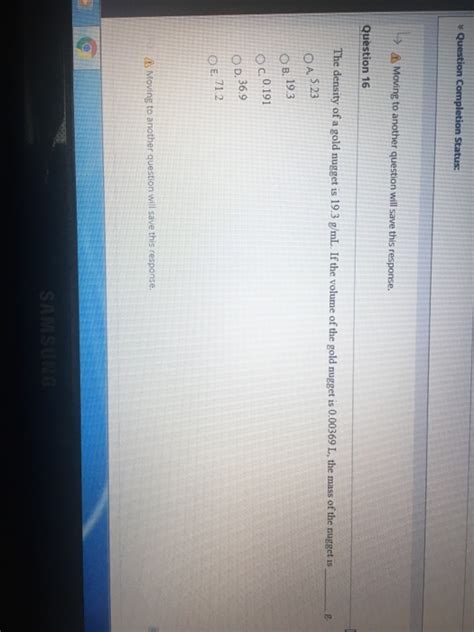 Solved Question Completion Status Moving To Another Chegg