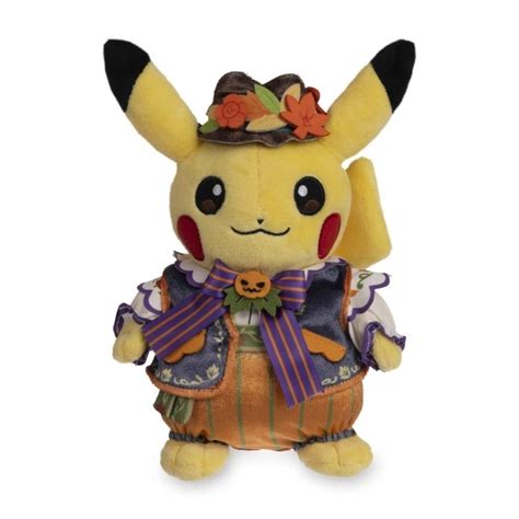 Pikachu Pok Mon Spooky Festival Plush In Pok Mon Center Uk