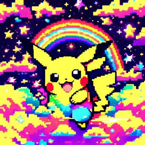 Pikachu Pixel Art | Explore Collection