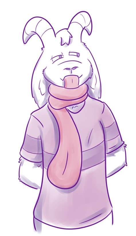 The Big Imageboard Tbib Absurdly Long Tongue Asriel Dreemurr Boss