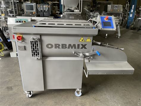 Orbmix Litre Twin Shaft Paddle Mixer Orbital Food Machinery