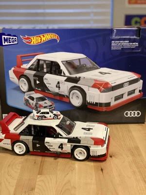 Mega Hot Wheels Audi 90 Quattro Imsa Gto Building Toy Kit 973pc Target