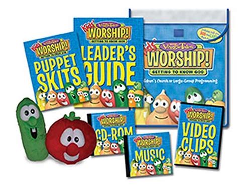 Veggietales Kids Worship Getting To Know God For Childrens Church