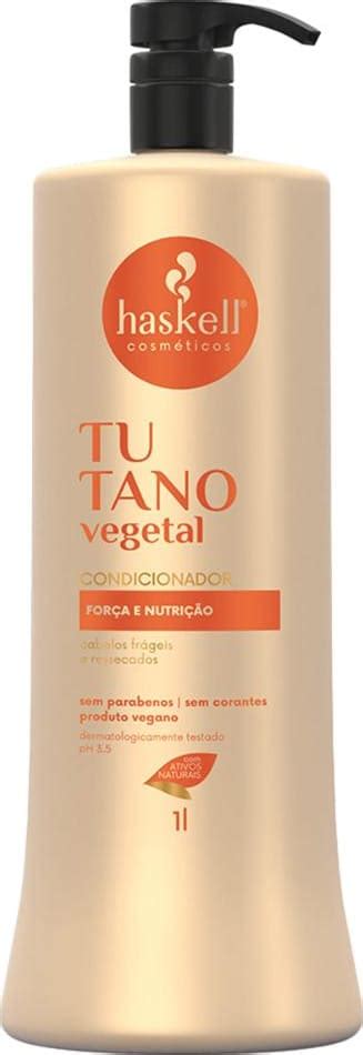 Kit Haskell Tutano Shampoo Condicionador M Scara L G