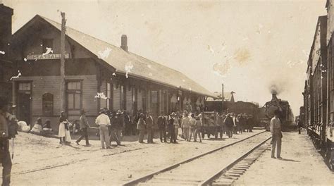 The International Great Northern Railroad in Pearsall, Texas, undated ...