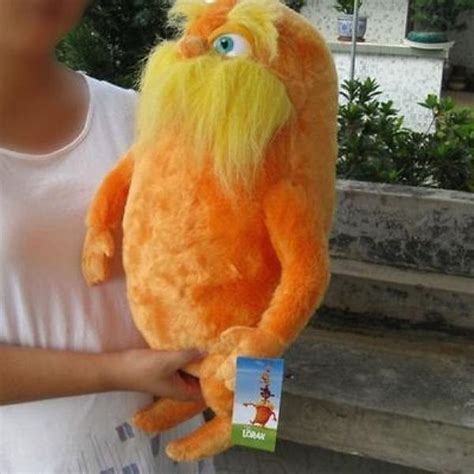 New Large 20" Dr. Seuss The Lorax Lorax Plush Toy Gift | #1909471632