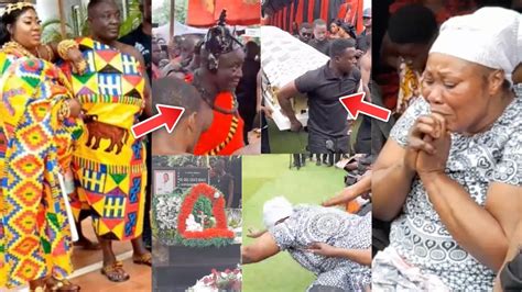 Dr Grace Boadu Grave Her Chief Husband Speaks In Tribute At Funeral As