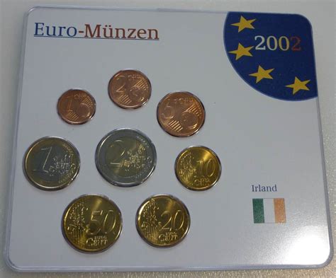 Irland Euro Euro Kursm Nzensatz Euro M Nzen Im Blister Ma