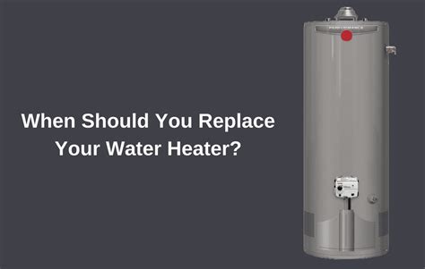 When Should You Replace A Water Heater Fayette Heating Air