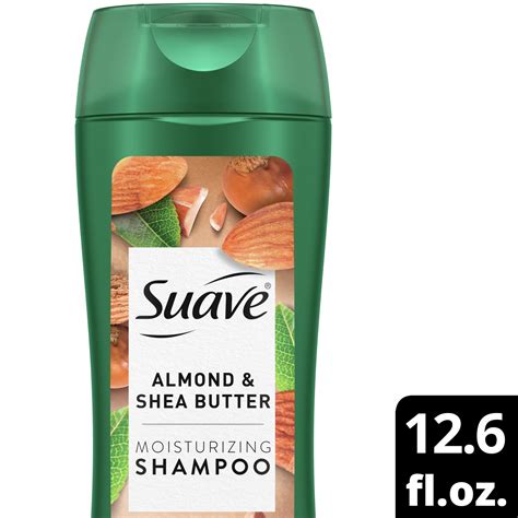 Suave Moisturizing Shampoo Almond Shea Butter Paraben Free For Dry