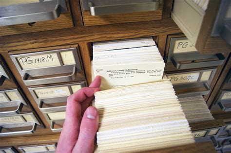 Library Of Congress Card Catalog Washington Dc Atlas Obscura