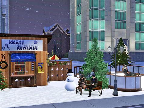 Sims 4 Ice Skating Rink