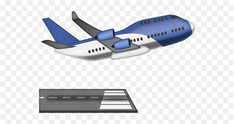 Plane Taking Off Emoji Hd Png Download Vhv