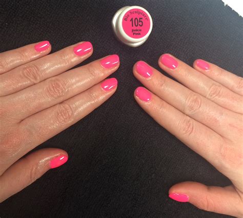 Bio Sculpture Gel Polish In Jinkie Pink Rebecca Barnes