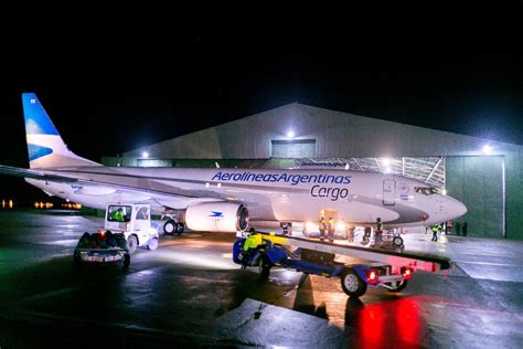 Buenos Aires Río Grande Buenos Aires El Primer Vuelo De Carga De