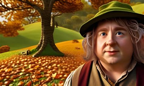 A Hobbits Autumn In The Shire Ai Generated Artwork Nightcafe Creator