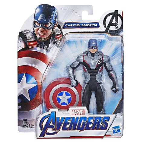 Marvel Avengers Endgame Team Suit Captain America 6 Action Figure Hasbro Toys Toywiz