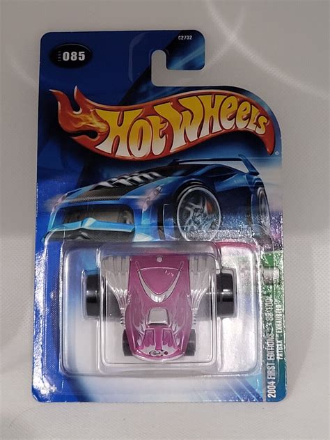 Hot Wheels 2004 First Editions Fatbax Exhausted Purple 085 100 Ebay