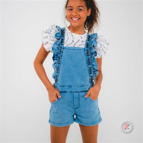 Conjunto Blusa E Jardineira Kukixo Moda Infantil