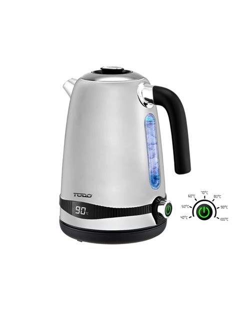 Todo 17l Stainless Steel Cordless Kettle Keep Warm Electric Led Water