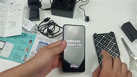 Samsung Galaxy S E Sm G F Ds Part Unboxing Installing Sim Card