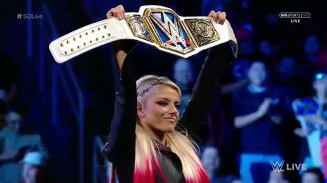 Alexa Bliss Wwe Women S Champion Entrance Youtube