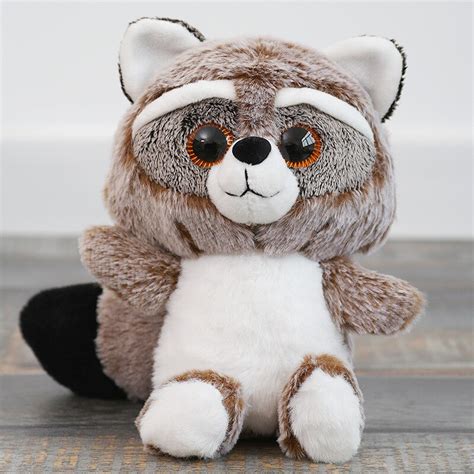 Cute Big Eyes Raccoon Plush Toy | Alwaysplushie [ Free Shipping ]