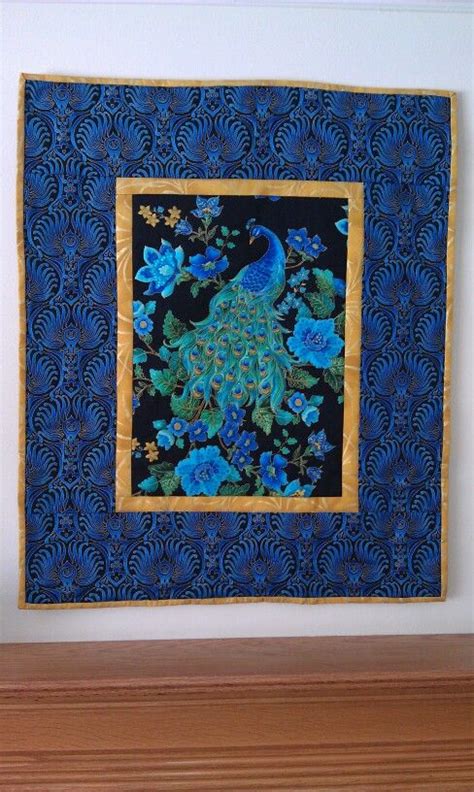 Peacock Panel Quilt Patterns Japanese Quilts Panel Quilts