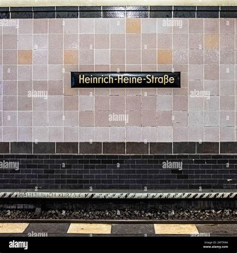 U Heinrich Heine Straße Estación de metro U Bahn en la línea U8 Mitte