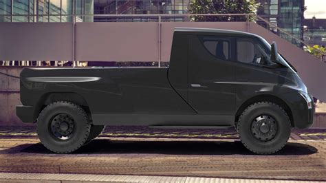 Il Tesla Pickup Renderizzato All Esterno E All Interno Sar Davvero Cos