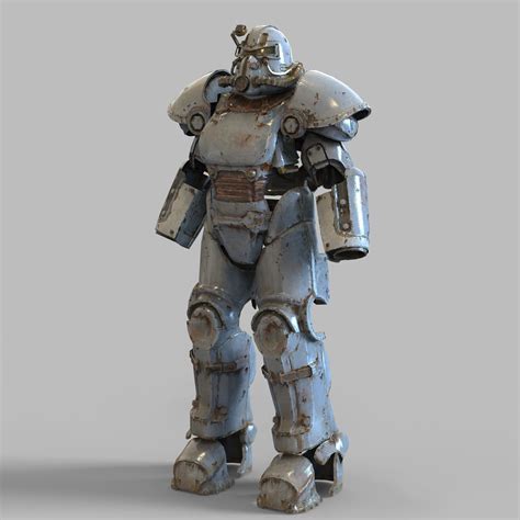 Fallout T B Full Body Wearable Power Armor With Helmet D Model D