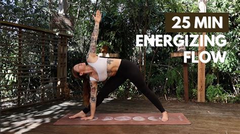 Minute Yoga Flow Energizing Yoga Flow Intermediate Level Youtube