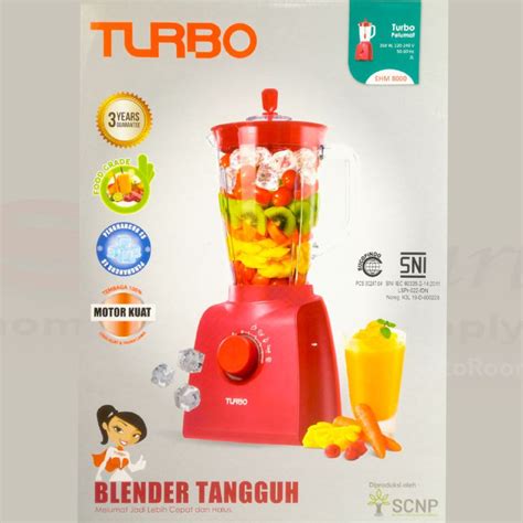 Jual Blender Turbo Heavy Duty Ehm Jar Plastik L Shopee Indonesia