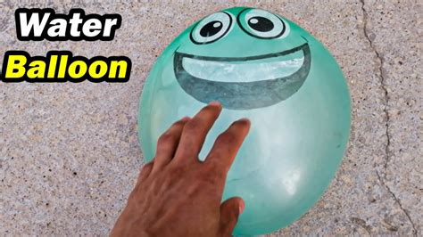 Pop Water Balloons Popping Balloon Giant Slow Motion Youtube