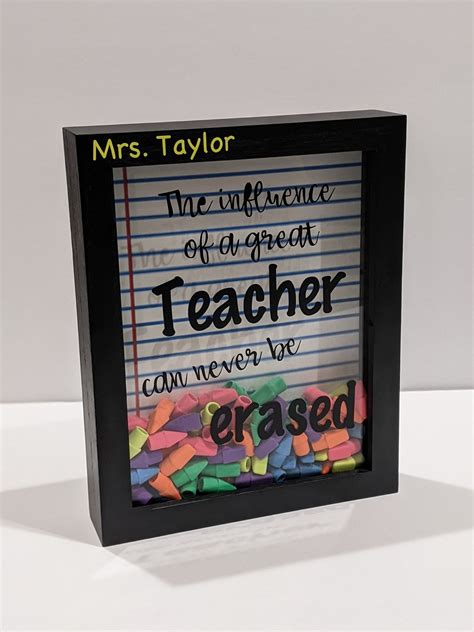 Personalized Teacher Appreciation Gift the Influence of a - Etsy