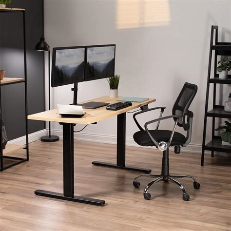 Buy VIVO Electric Height Adjustable 60 X 24 Inch Stand Up Desk Light