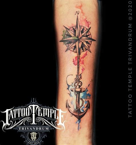 101 Best Compass Anchor Tattoo Ideas That Will Blow Your Mind