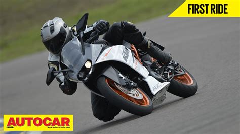 2014 Ktm Rc390 First Ride Video Review Autocar India Youtube