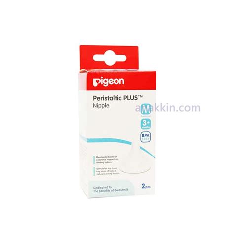 Jual Pigeon Peristaltic Plus Nipple M Isi Dot Pigeon Peristaltic