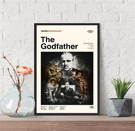 The Godfather Poster the Godfather Print Custom Poster - Etsy