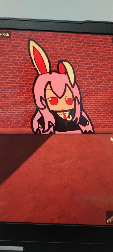 I drew reisen in Roblox spray paint : r/Fumofumo