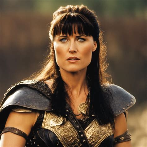 Lucy Lawless as Xena by 3drenders on DeviantArt