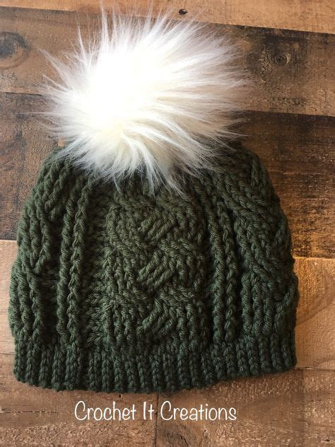 Chunky Cabled Crochet Beanie Pattern Artofit