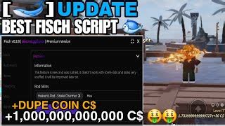 Upd Fisch Script Pastebin Infinite Coin Dupe Fast Auto Fish Dupe No Key