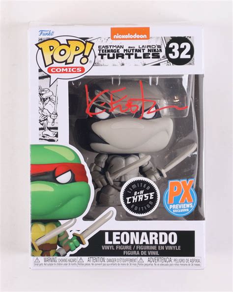 Kevin Eastman Signed Leonardo TMNT - PX Previews Exclusive - Chase Version - #32 Funko Pop ...