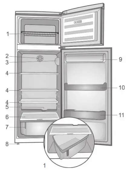 Beko RDSA310M40SN Refrigerator Freezer Instruction Manual