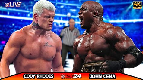 Cody Rhodes Vs Bobby Lashley No Holds Barred Match EXTREME RULES