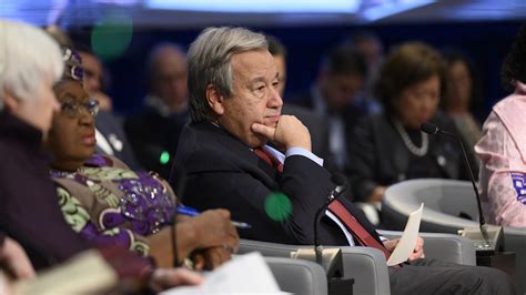 UN head Guterres contradicts Cop28 host on fossil fuel phaseout