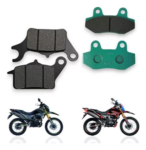 Balatas Delanteras Y Traseras Para Vento Crossmax 250 Pro