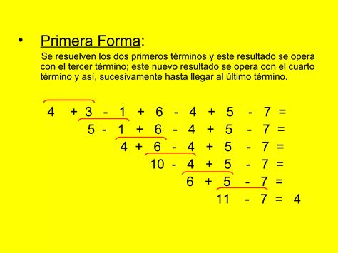 Sumas Algebraicas Ppt